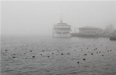 İstanbul'da vapur seferlerine 3. iptal