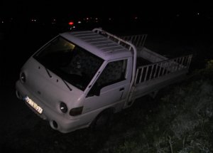 Alkollü Sürücü Çukura Düştü