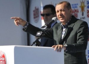 İşte Sivas Mitingine Damga Vuran Pankart