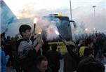 Fenerbahçe'ye coşkulu karşılama
