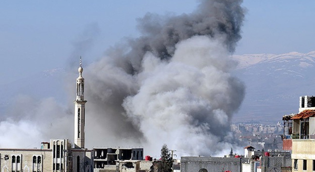 Sınırda bombalı saldırı