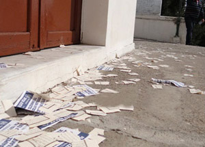 Müslüman Mezarlığına Çirkin Saldırı