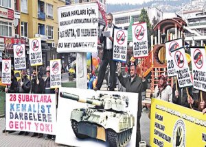 “28 Şubat Kemalist Darbelerine Geçit Yok”