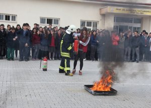 Sisal'de Yangın Tatbikatı