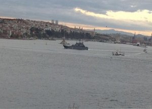 Rus Savaş Gemileri Boğaz'dan Geçti