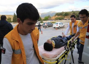 Milas'ta Trafik Kazası: 1 Yaralı