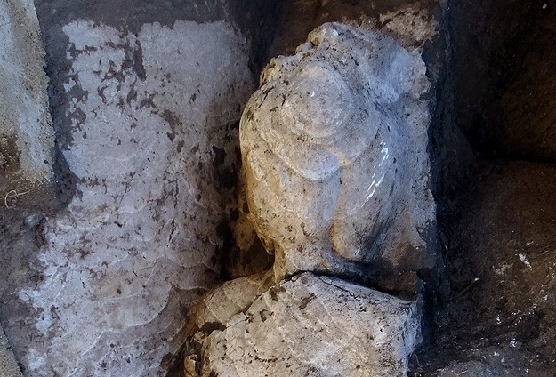 Mısır'da antik heykel bulundu