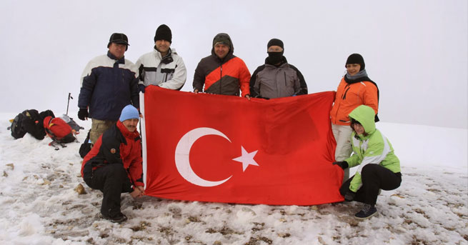 Ilgaz Dağı'nda zirve keyfi