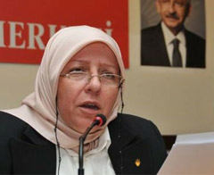 CHP'de ilk kez başkanlığa türbanlı biri aday oldu!