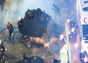 Trabzon Savaş Alanı Gibi!