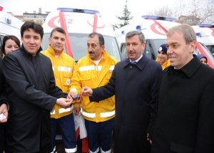 Kütahya'ya 8 Ambulans Daha
