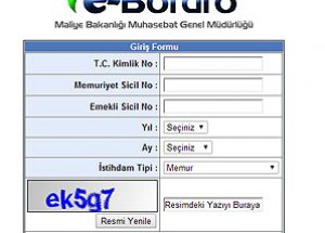 2014 Mart Ayı Maaşım Ne Kadar? ebordro.muhasebat.gov.tr