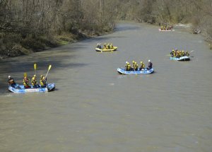 Melen Çayında Rafting Sezonu