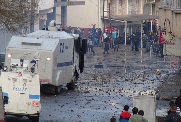 Silvan'da İzinsiz Gösteri