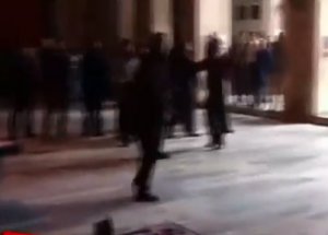 İstanbul Üniversitesi'nde Kavga