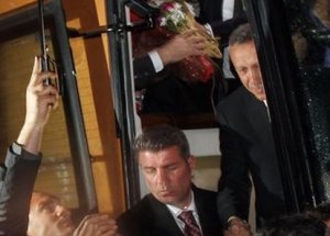 Baba Ocağında Coşkulu Karşılama!