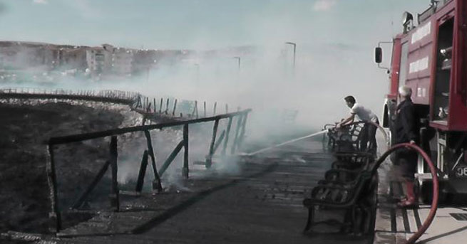 Ankara Moganpark'ta Yangın