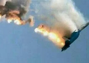 Ukrayna'ya Ait Askeri Uçak Vuruldu!