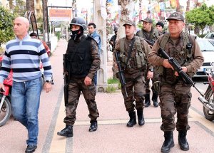 Mersin'de banka Soygunu