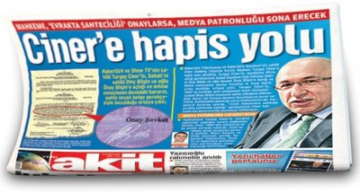 Ciner'e Sahtekarlık Şoku