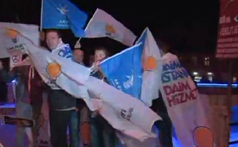 AK Parti'nin zaferini kutladılar