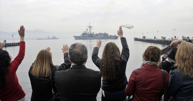 Türk gemileri Moritanya'ya ulaştı