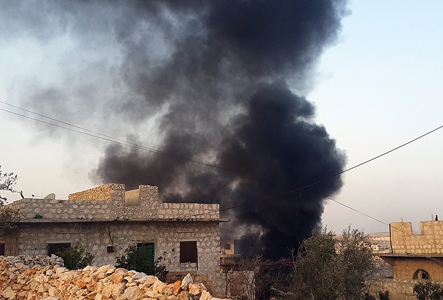 Suriye'de hava saldırısı