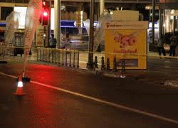 Süt kovası polisleri alarma geçirdi
