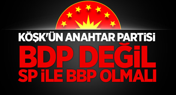 Köşk’ün Anahtar Partisi