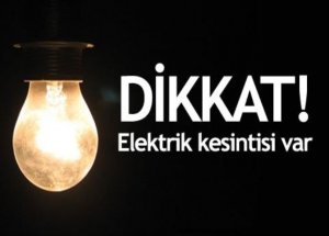İstanbul'da Bu Semtlere Elektrik Yok