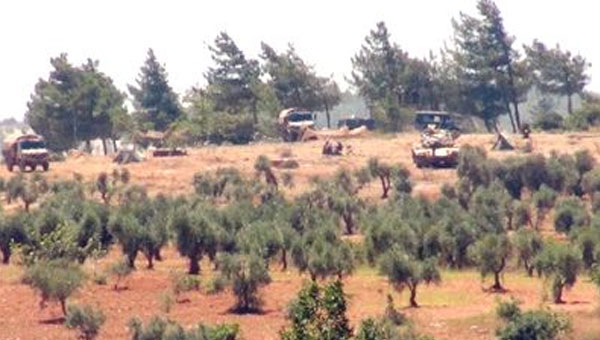 Suriye sınırında bir asker yaralandı