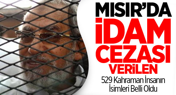 529 Kişinin İsimleri Belli Oldu