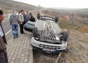 Yozgat’ta Trafik Kazası:1 Yaralı