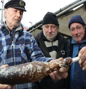 Alman balıkçılar denizden 101 yıllık mesaj buldu