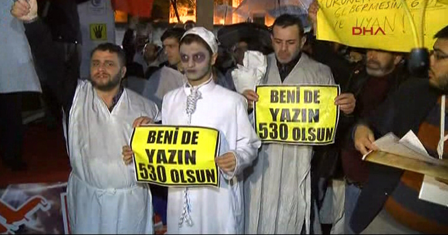 Ayasofya'da 2 bin kişilik Mısır protestosu!