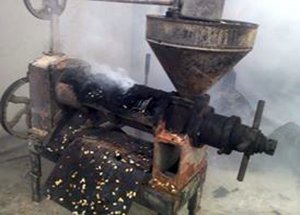 Gediz’de Fabrika Yangını