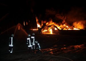 Gaziantep’te Ambalaj Fabrikası Yandı