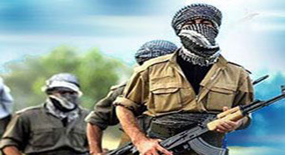 PKK'lar şemsiye ile ne yapıyor!