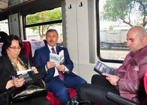 Türkiye'de Bir İlk! "Trende Kitap Okuma" Projesi