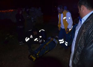 Isparta'da Otomobil Şarampole Uçtu: 1 Yaralı