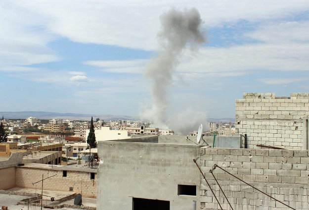 İdlib'te Vakum Bombalı Hava Saldırısı