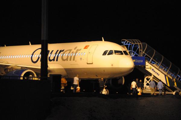 Gaziantep'te Uçakta Bomba Paniği