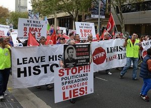 Avustralya'da 'Ermeni Tasarısı'na Protesto
