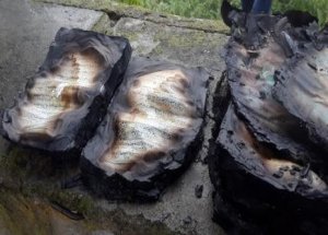 Kur'an-ı Kerim'in Sayfalarına Ateş Dokunmadı