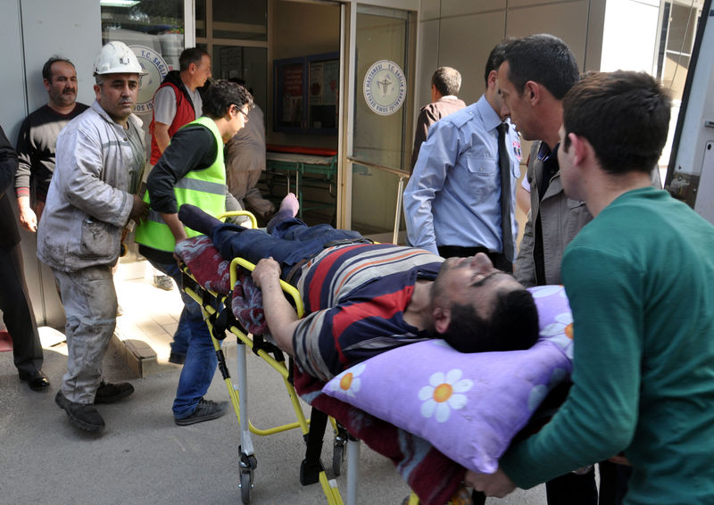 Soma'da Madende Yangın