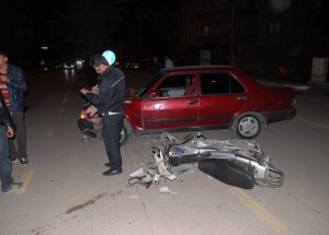 Elbistan’da Trafik Kazası