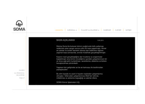 Soma Holding İletişim Bilgilerini Kapattı