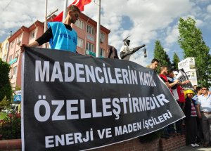 İşçiler Soma İçin Yürüdü