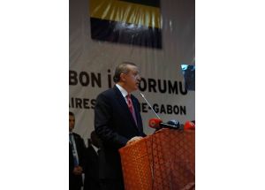 Erdoğan, Türk Ve Gabonlu İşadamlarına Hitap Etti.