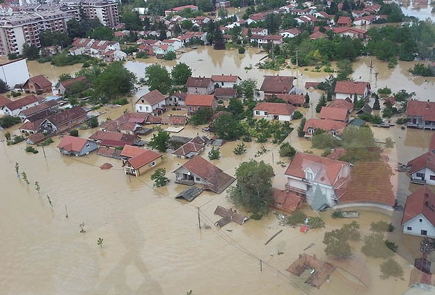Bosna Hersek'in Üçte Biri Sular Altında